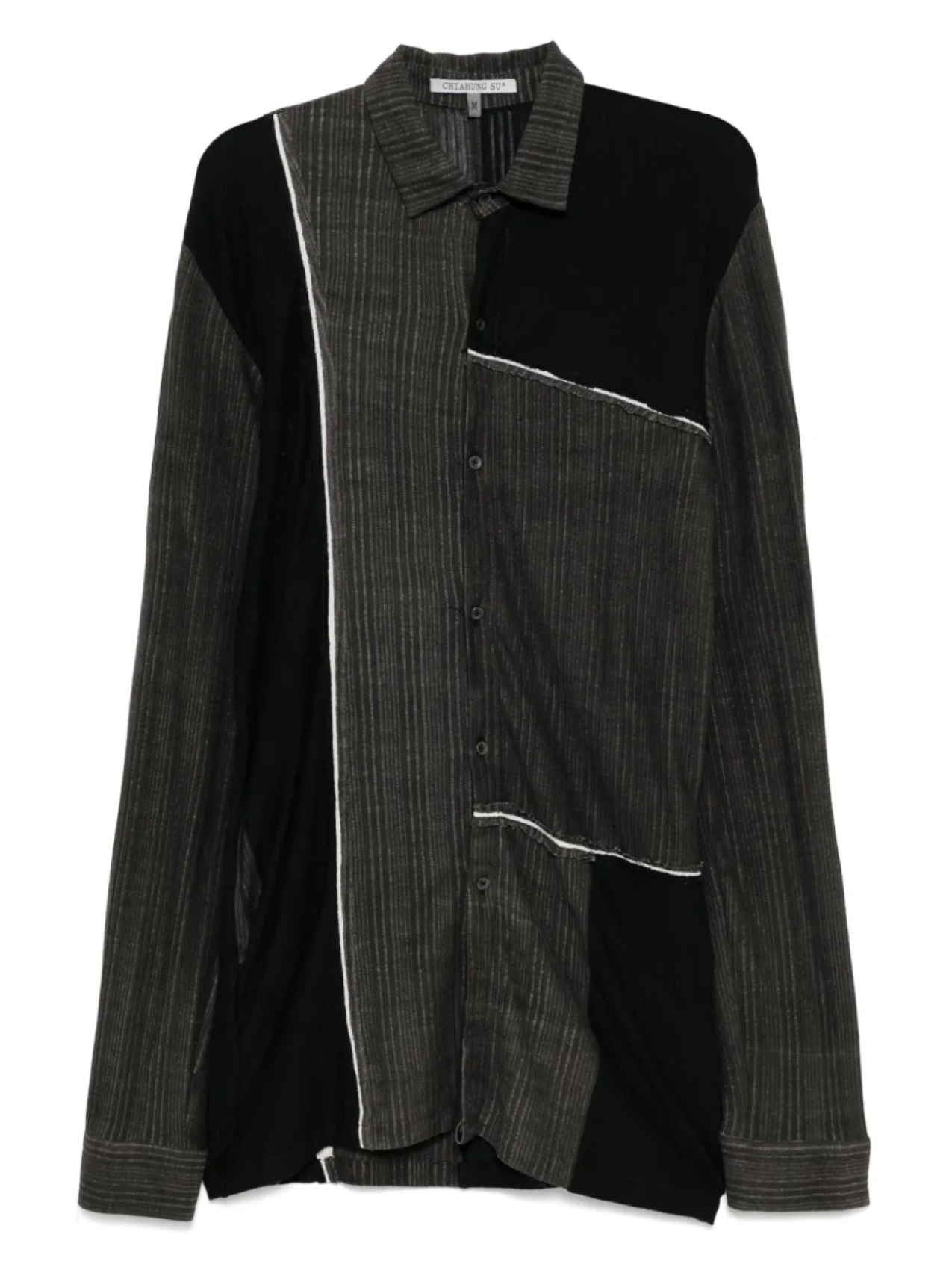 Полосатая рубашка CHIAHUNG SU, зеленый
Полосатая рубашка CHIAHUNG SU, зеленый