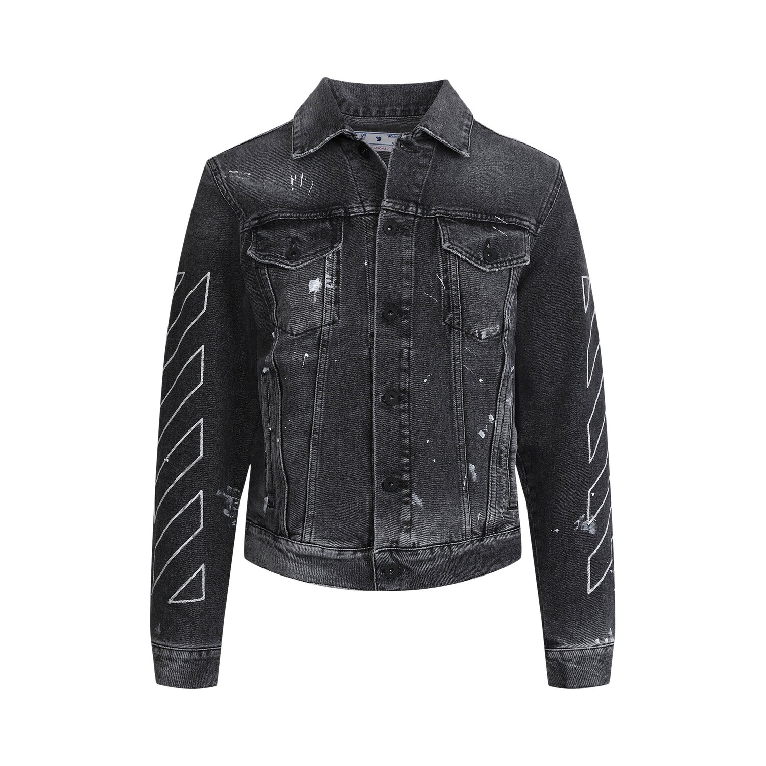 Узкая куртка Off-White Diag Outline Paint, цвет Серый
Узкая куртка Off-White Diag Outline Paint, цвет Серый