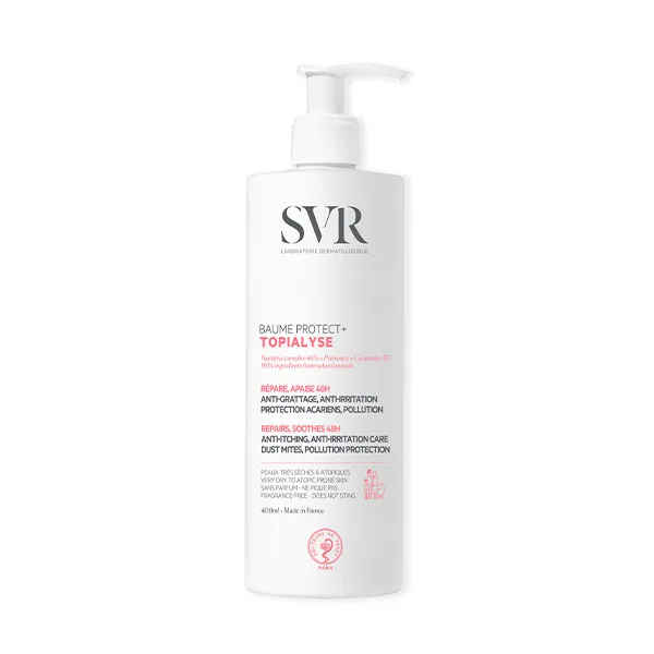Немедленная помощь чувствительной коже Topialyse Baume Protect Laboratoires Svr, 400 ml
Немедленная помощь чувствительной коже Topialyse Baume Protect Laboratoires Svr, 400 ml