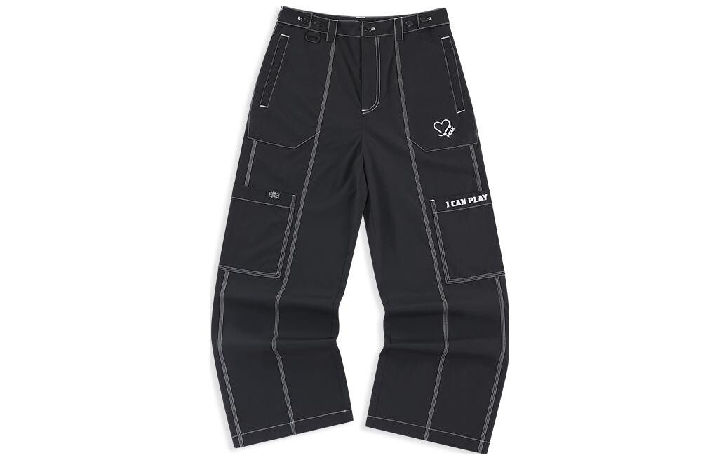 Пиковые женские повседневные брюки, черный
Пиковые женские повседневные брюки, черный