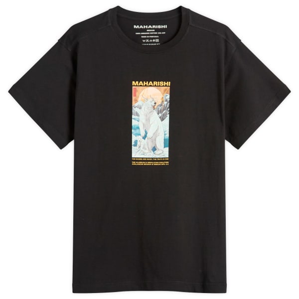 Футболки с аляскинскими белыми медведями Maharishi, черный
Футболки с аляскинскими белыми медведями Maharishi, черный