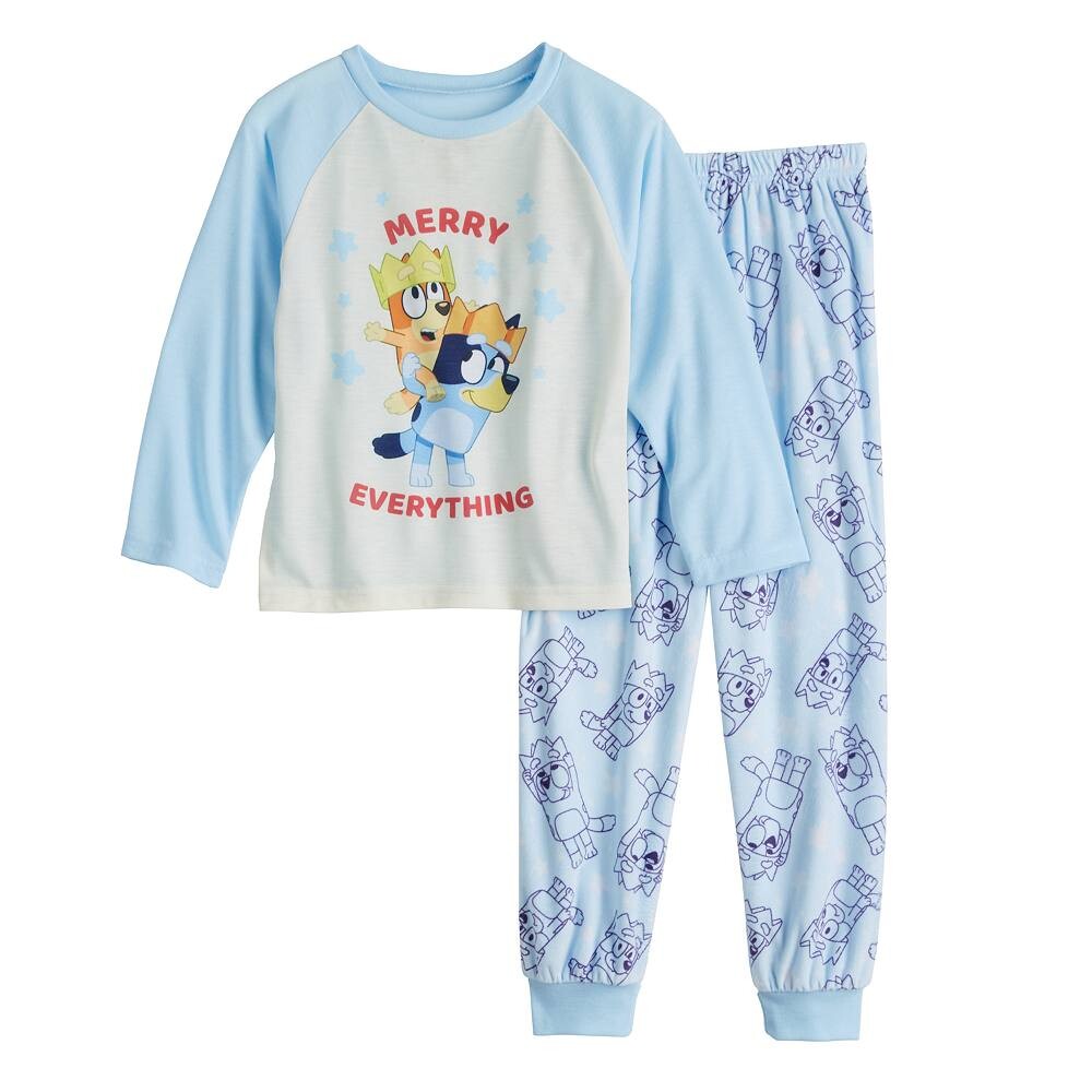 Пижамный комплект Jammies For Your Families Bluey Top & Bottoms для детей 4–10 лет Licensed Character, мультиколор
Пижамный комплект Jammies For Your Families Bluey Top & Bottoms для детей 4–10 лет Licensed Character, мультиколор