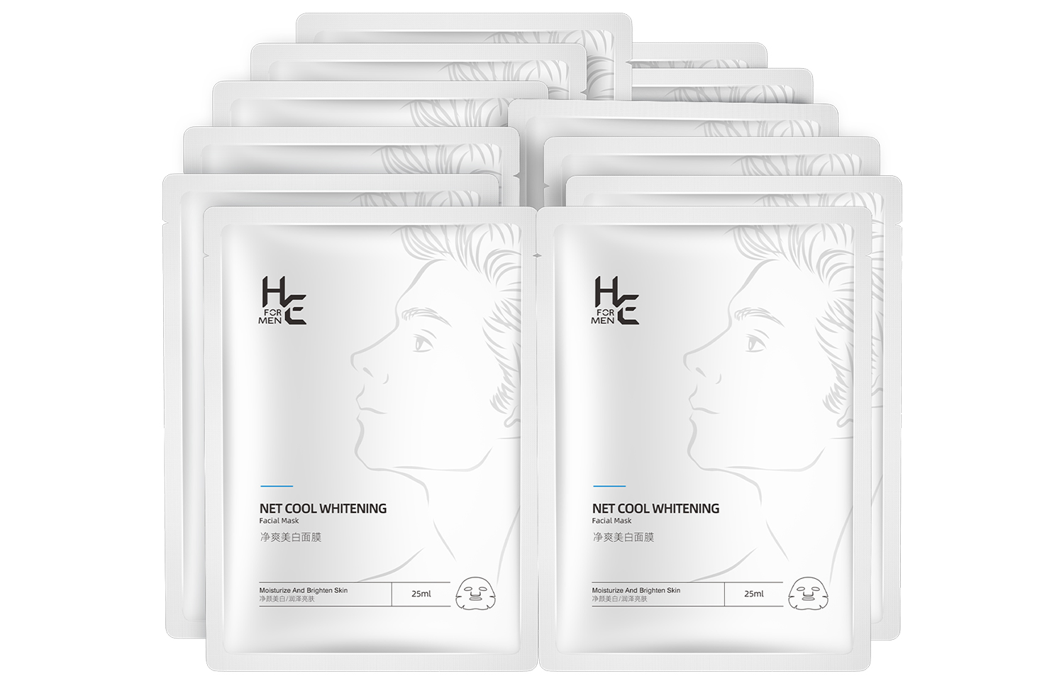 Мужские маски для лица H&E
Мужские маски для лица H&E