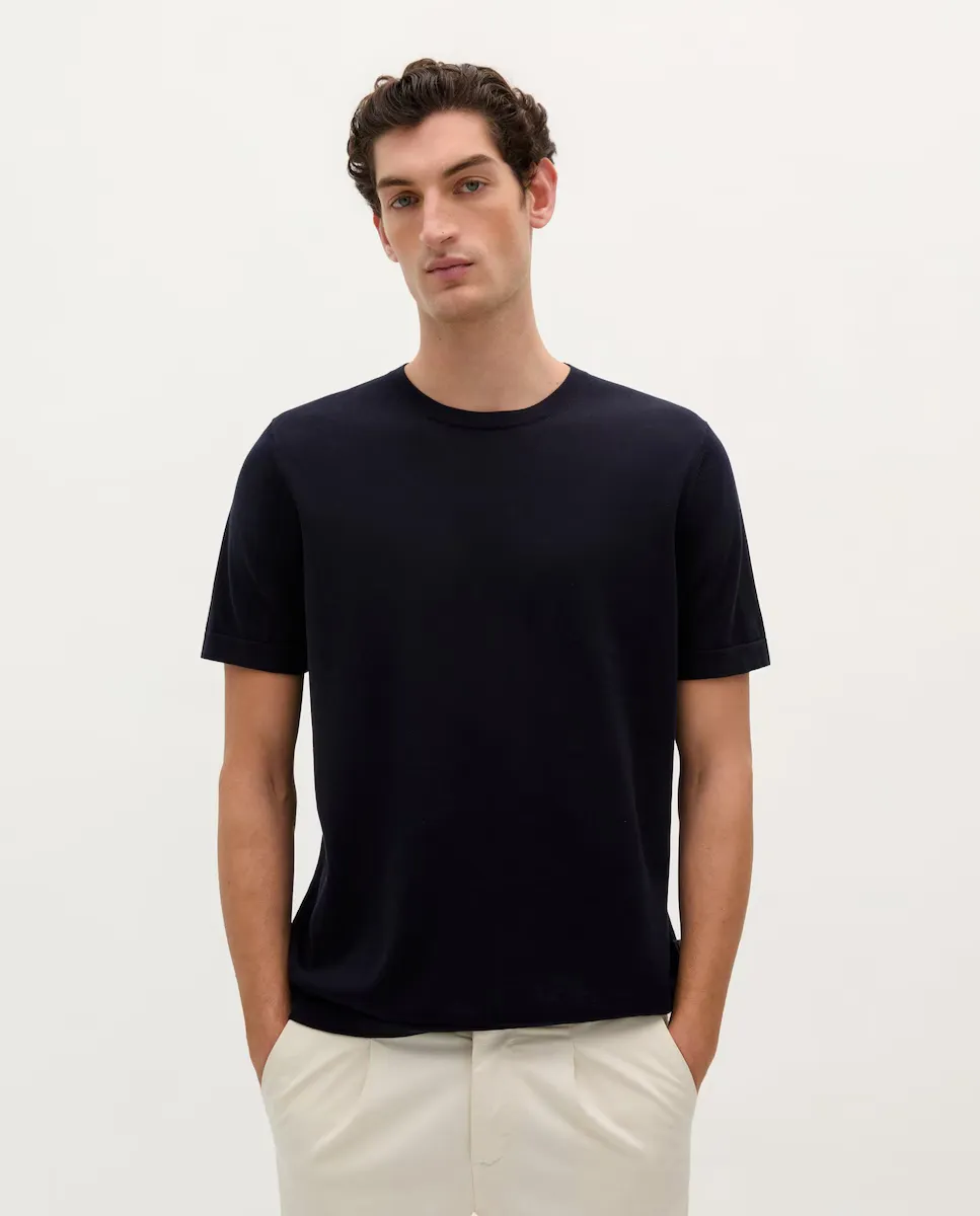 Футболка мужская классического кроя с коротким рукавом Scalpers, темно-синий
Футболка мужская классического кроя с коротким рукавом Scalpers, темно-синий