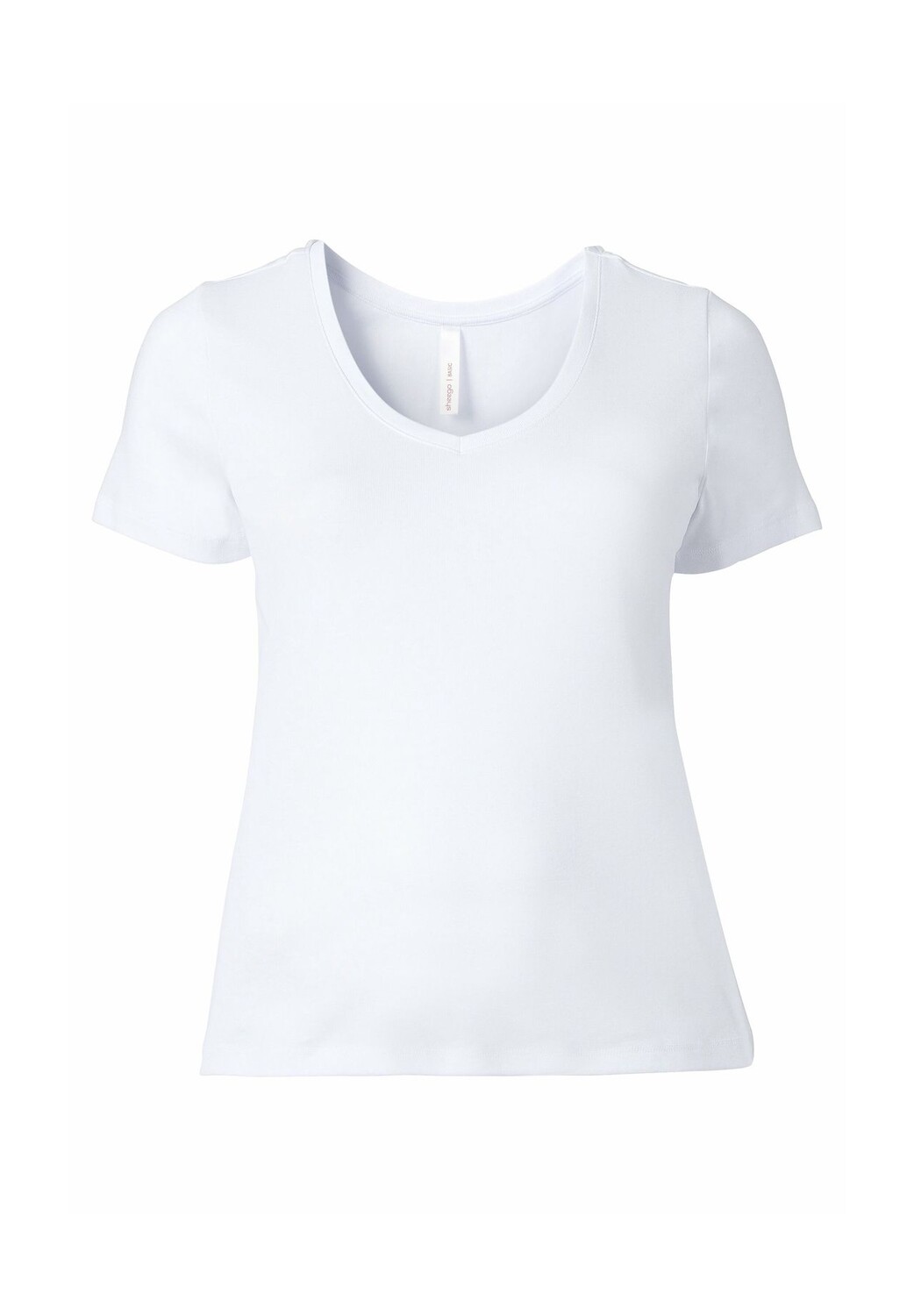 Футболка из мелкого ребристого качества sheego, белый
Футболка из мелкого ребристого качества sheego, белый