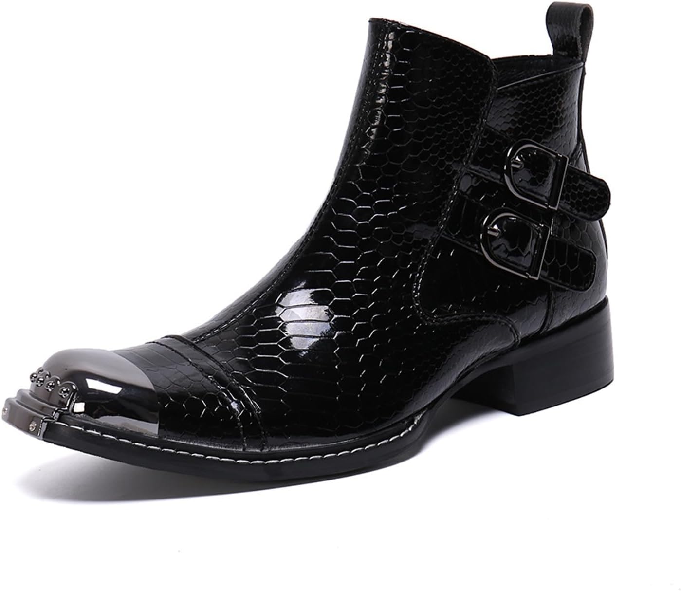 Мужские ботинки Abborora Chelsea, повседневные нарядные ботинки до щиколотки, ручная работа, из натуральной кожи, западные ботинки с металлическим квадратным носком, на молнии, с принтом под змею, для вечеринок, свадеб, диско, певцов и ковбоев,...
Мужские ботинки Abborora Chelsea, повседневные нарядные ботинки до щиколотки, ручная работа, из натуральной кожи, западные ботинки с металлическим квадратным носком, на молнии, с принтом под змею, для вечеринок, свадеб, диско, певцов и ковбоев,...