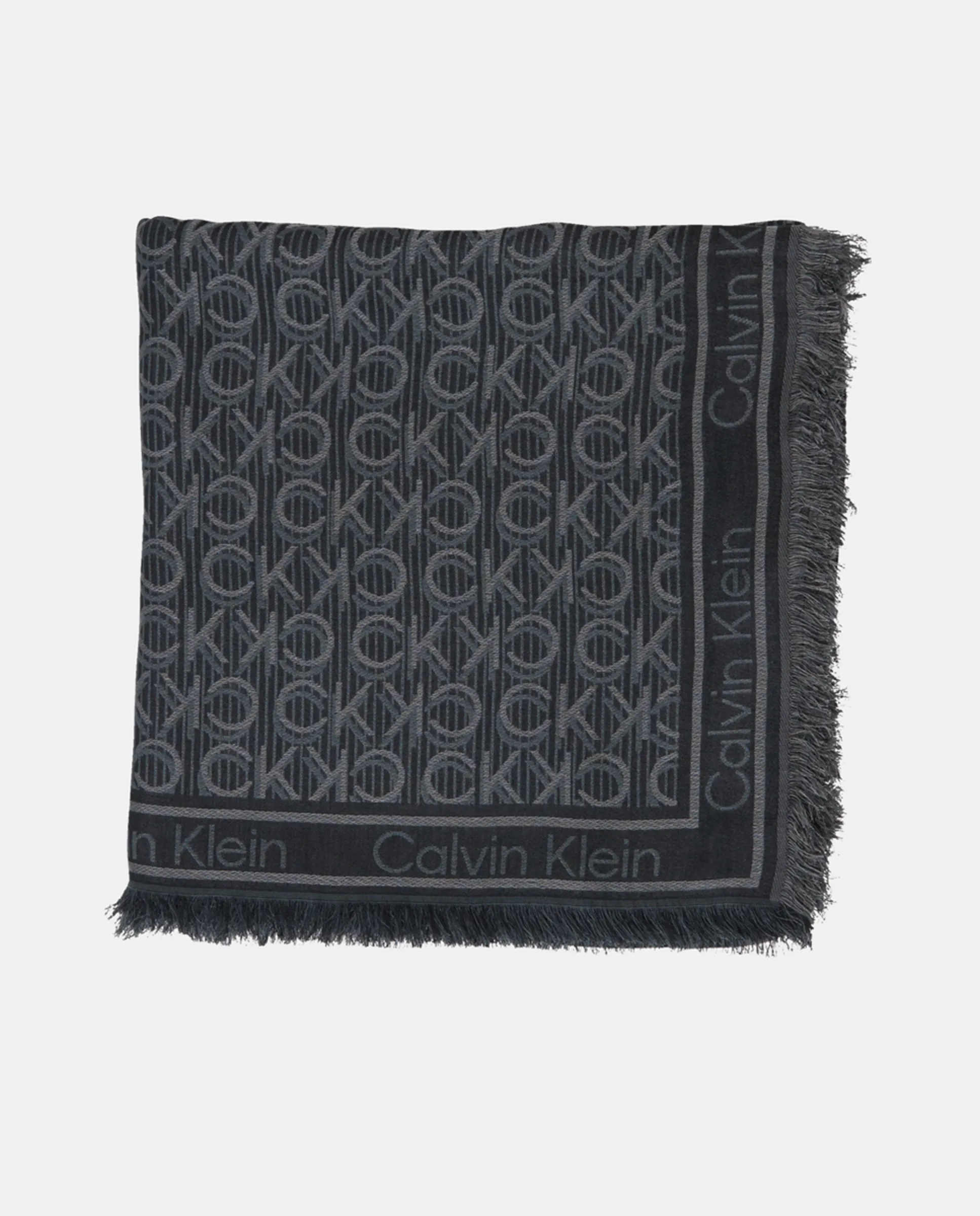 Платок с монограммой Calvin Klein, черный
Платок с монограммой Calvin Klein, черный