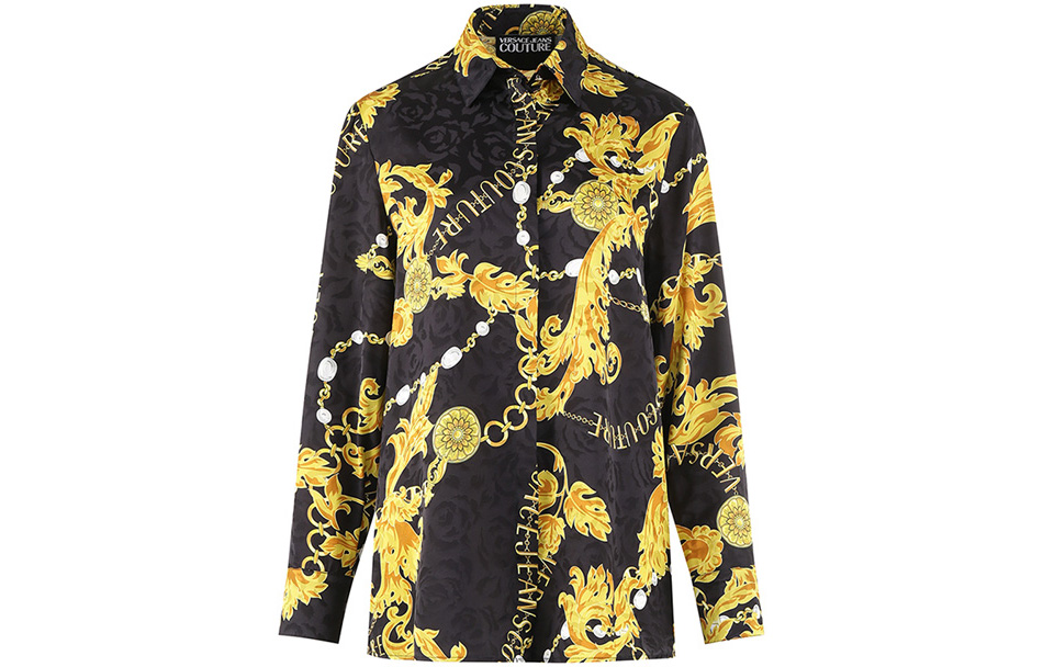 VERSACE JEANS COUTURE Женская рубашка Black Gold
VERSACE JEANS COUTURE Женская рубашка Black Gold