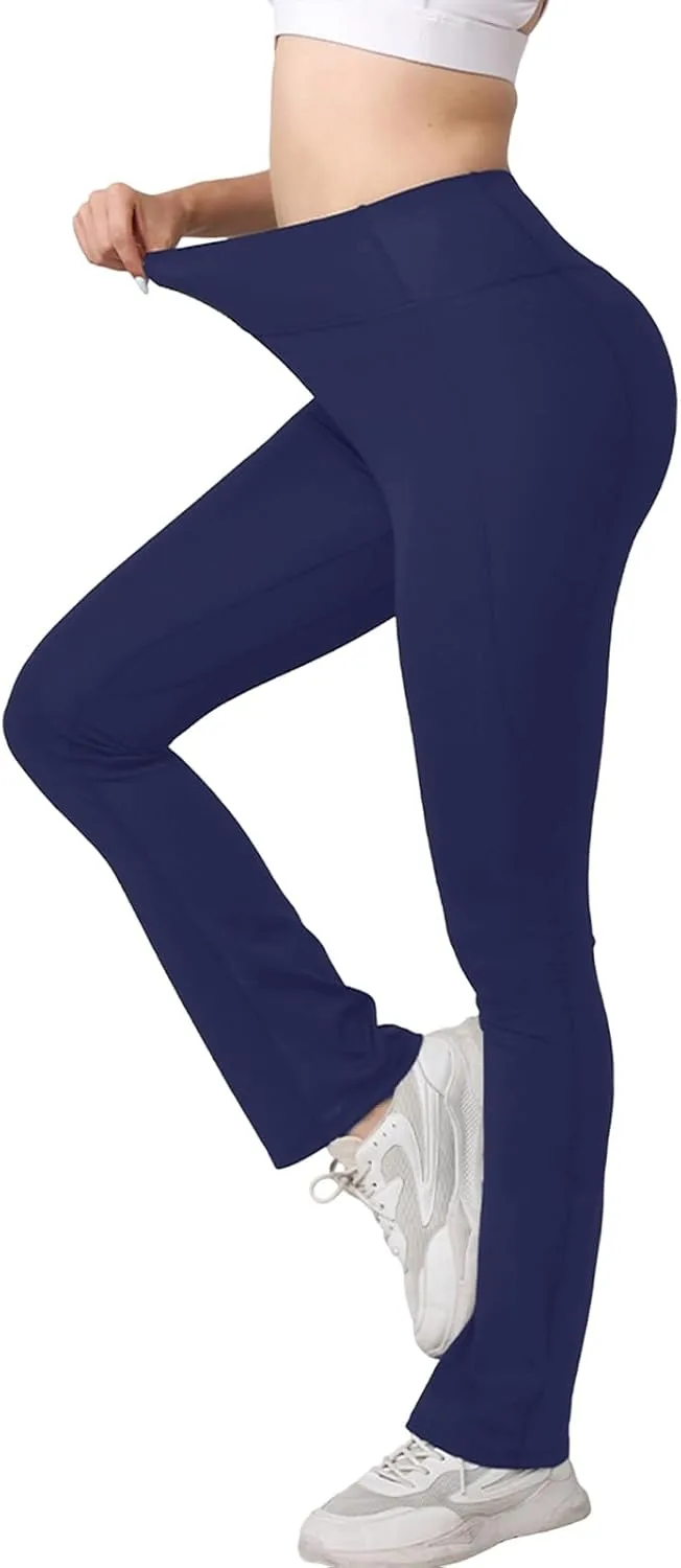 FQZWONG женские леггинсы flare leg с высокой талией и эффектом tummy control
FQZWONG женские леггинсы flare leg с высокой талией и эффектом tummy control