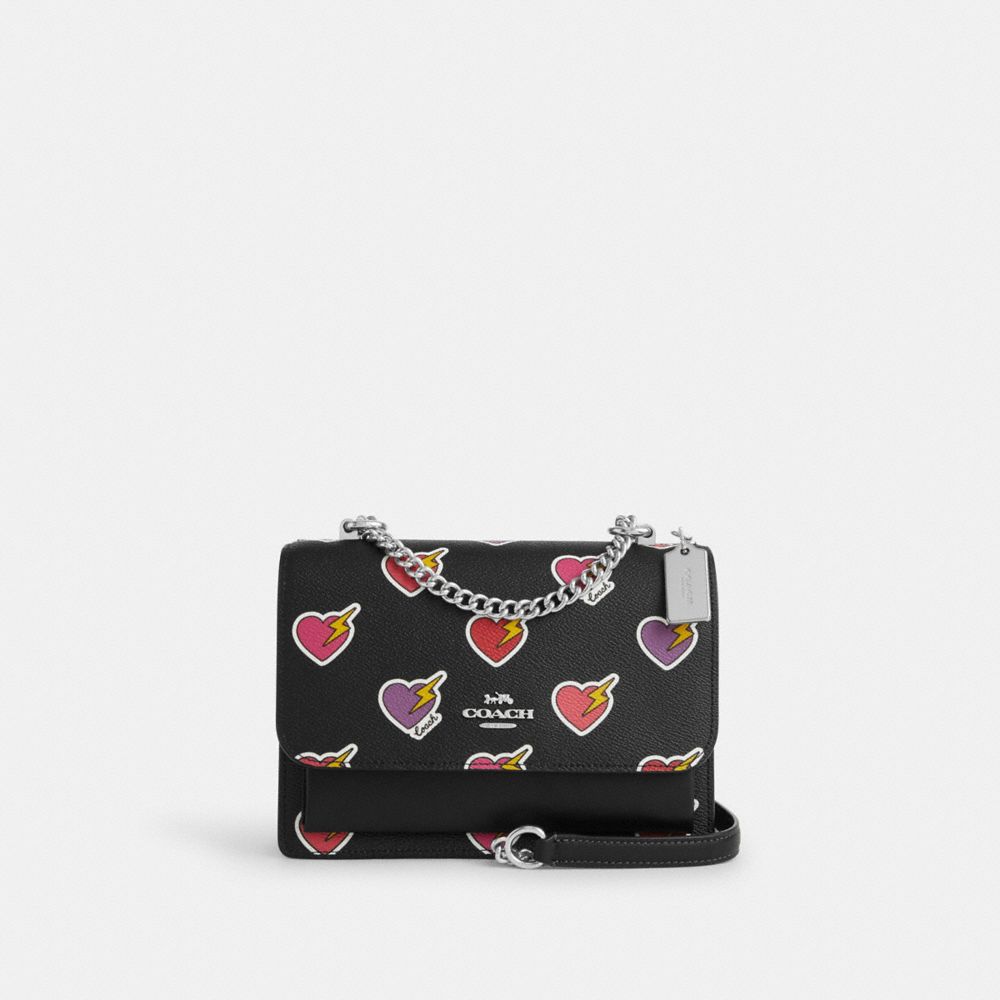 Сумка кросс-боди Coach Klare Crossbody Bag With Heart Bolt Print, цвет Silver/Black Multi
Сумка кросс-боди Coach Klare Crossbody Bag With Heart Bolt Print, цвет Silver/Black Multi