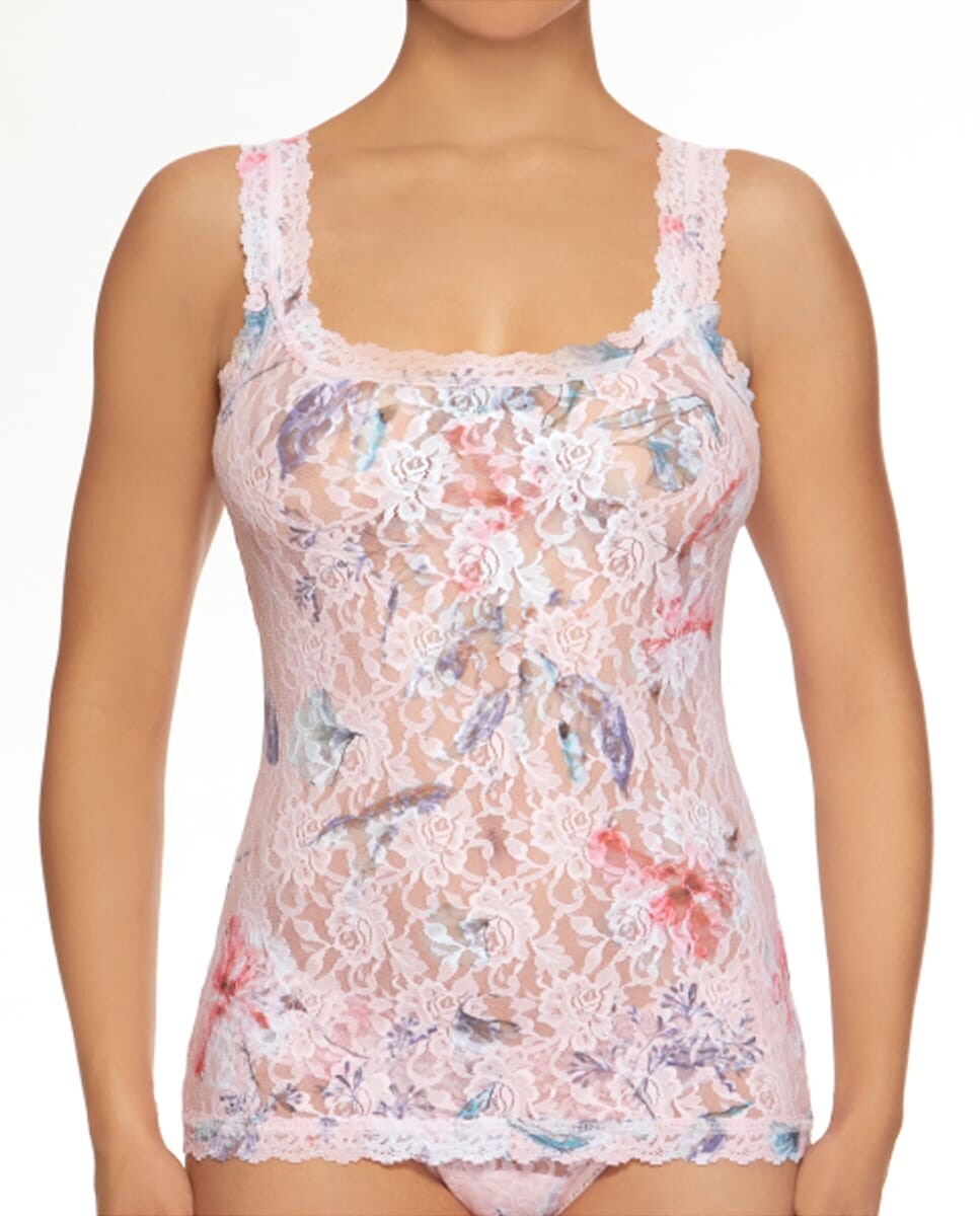 Женская кружевная майка с принтом Hanky Panky, розовый
Женская кружевная майка с принтом Hanky Panky, розовый