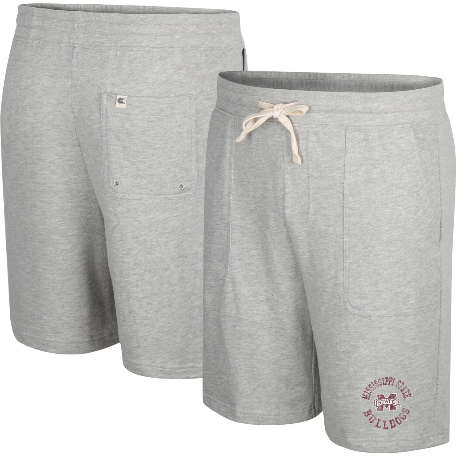 Мужские махровые шорты Heather Grey Mississippi State Bulldogs Love To Hear This Colosseum
Мужские махровые шорты Heather Grey Mississippi State Bulldogs Love To Hear This Colosseum