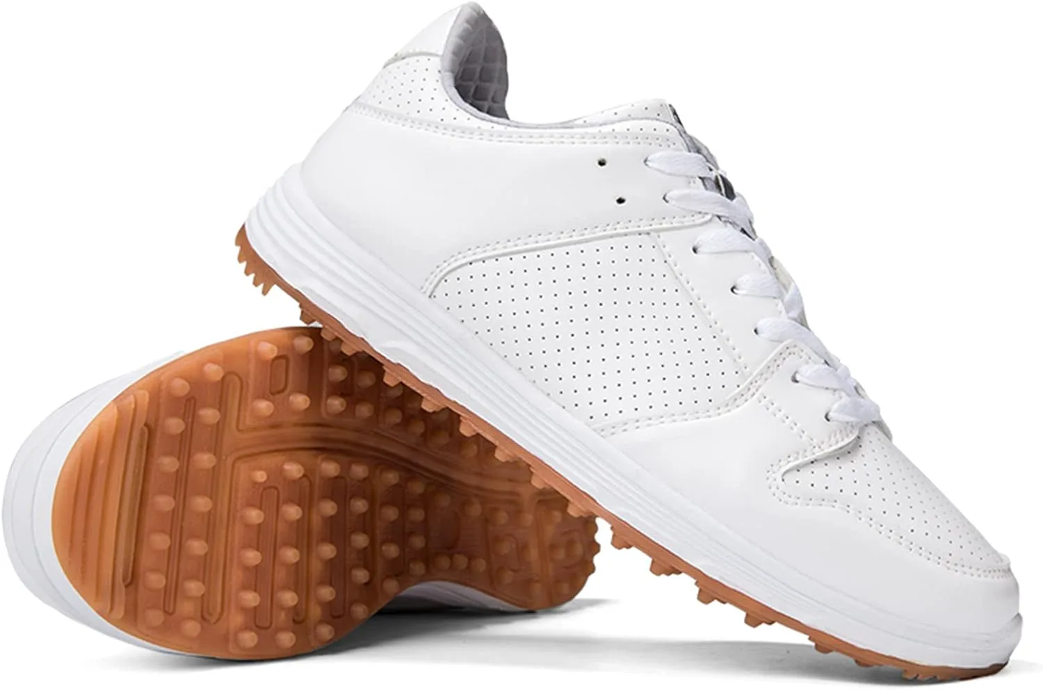 Мужские гольф-туфли Cmadolrs Профессиональные водонепроницаемые тренировочные гольф-ботинки Легкие дышащие прогулочные обувь для улицы, белый
Мужские гольф-туфли Cmadolrs Профессиональные водонепроницаемые тренировочные гольф-ботинки Легкие дышащие прогулочные обувь для улицы, белый