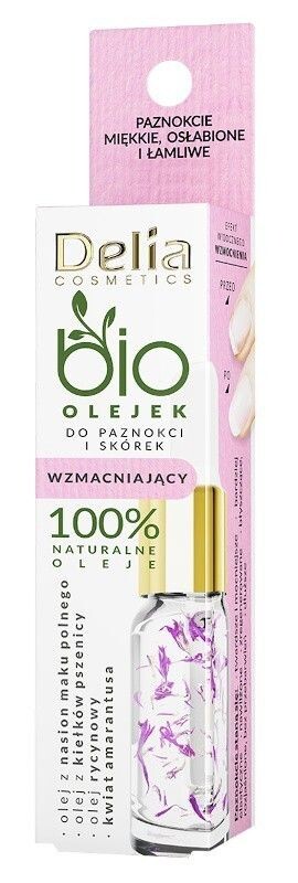 Delia Bio Wzmacniający масло для ногтей, 10 ml
Delia Bio Wzmacniający масло для ногтей, 10 ml