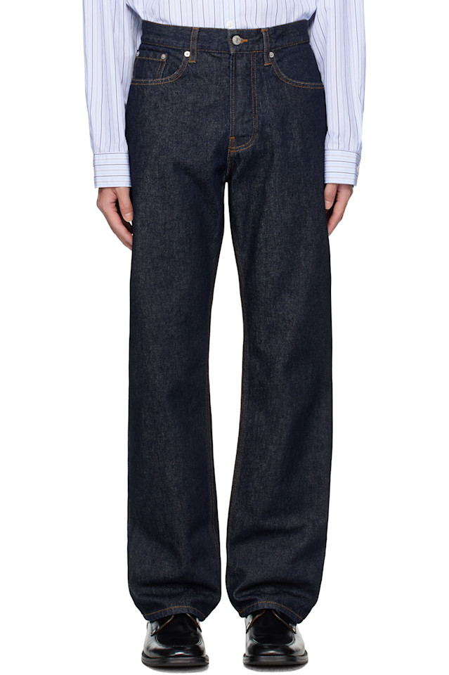 Dries Van Noten Синие джинсы с пятью карманами
Dries Van Noten Синие джинсы с пятью карманами