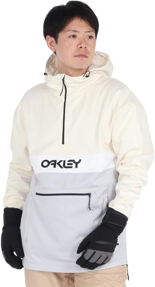Oakley mens Thermonuclear Protection Nose Grab Softshell Hoodie, Lunar Rock/Arctic White
Oakley mens Thermonuclear Protection Nose Grab Softshell Hoodie, Lunar Rock/Arctic White