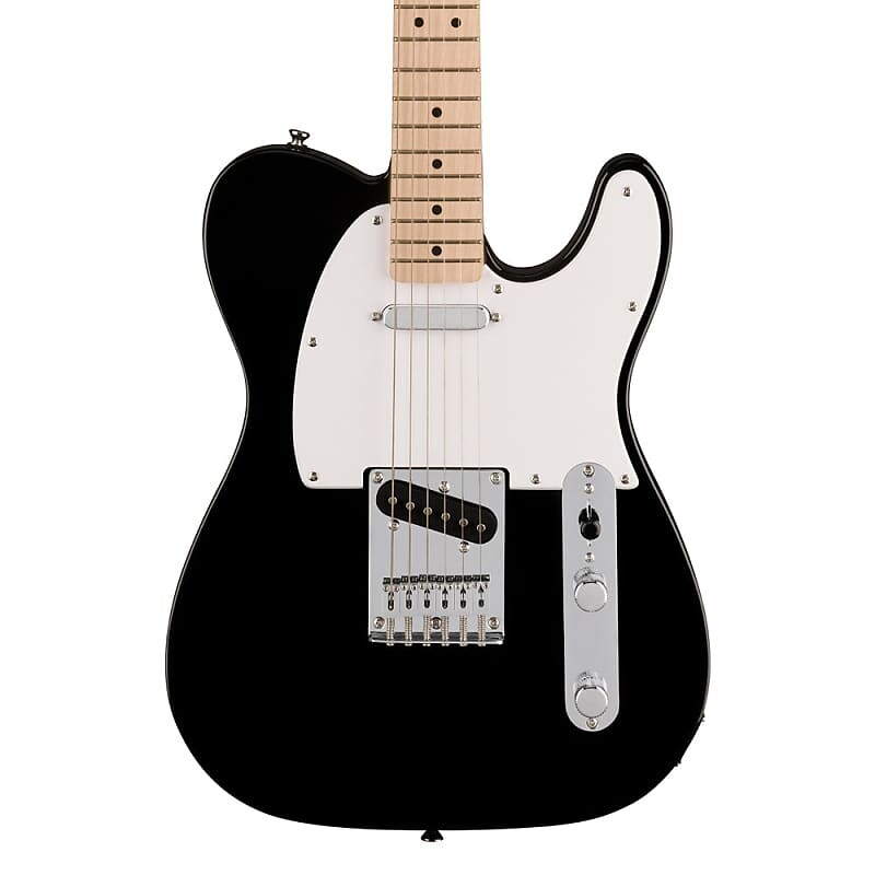 Электрогитара Squier Sonic Telecaster - Black with Maple Fingerboard &White Pickguard 
Электрогитара Squier Sonic Telecaster - Black with Maple Fingerboard &White Pickguard