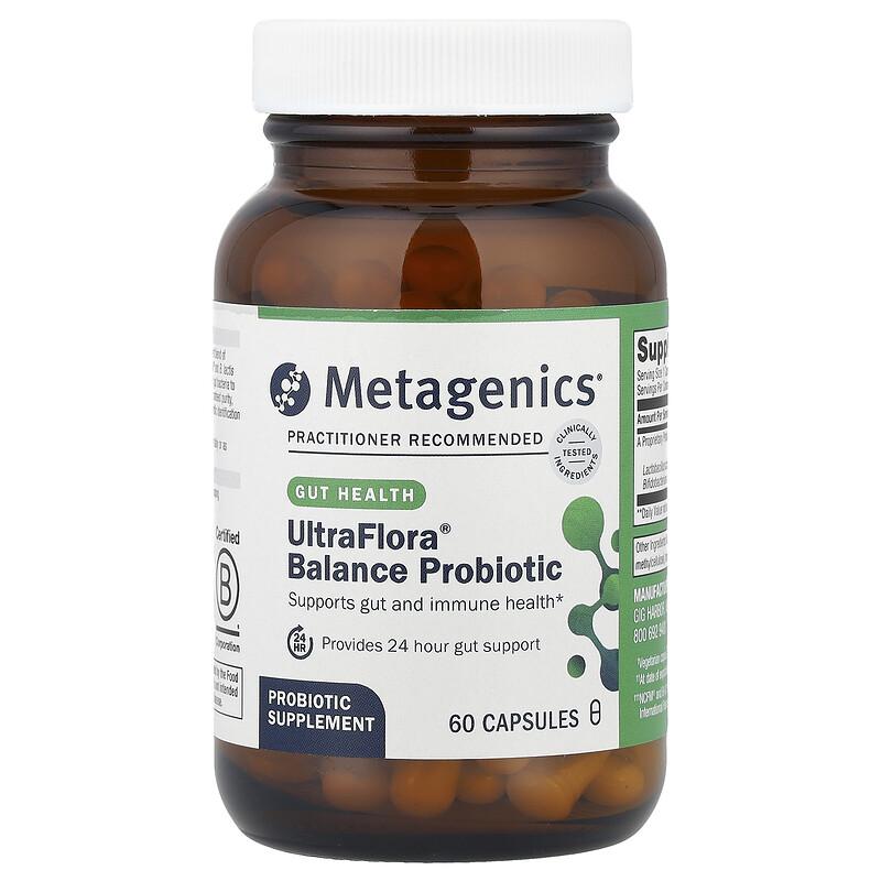 Metagenics, UltraFlora Balance Probiotic, 60 Capsules
Metagenics, UltraFlora Balance Probiotic, 60 Capsules