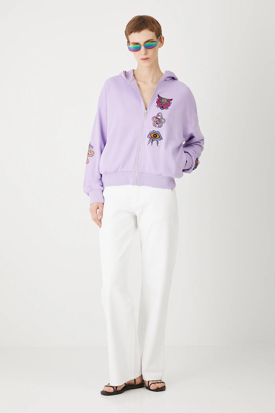 Хлопковая толстовка Medicine, фиолетовый
Хлопковая толстовка Medicine, фиолетовый