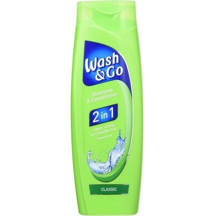 Wash & Go Классический 2 в 1 шампунь и кондиционер 400 мл
Wash & Go Классический 2 в 1 шампунь и кондиционер 400 мл