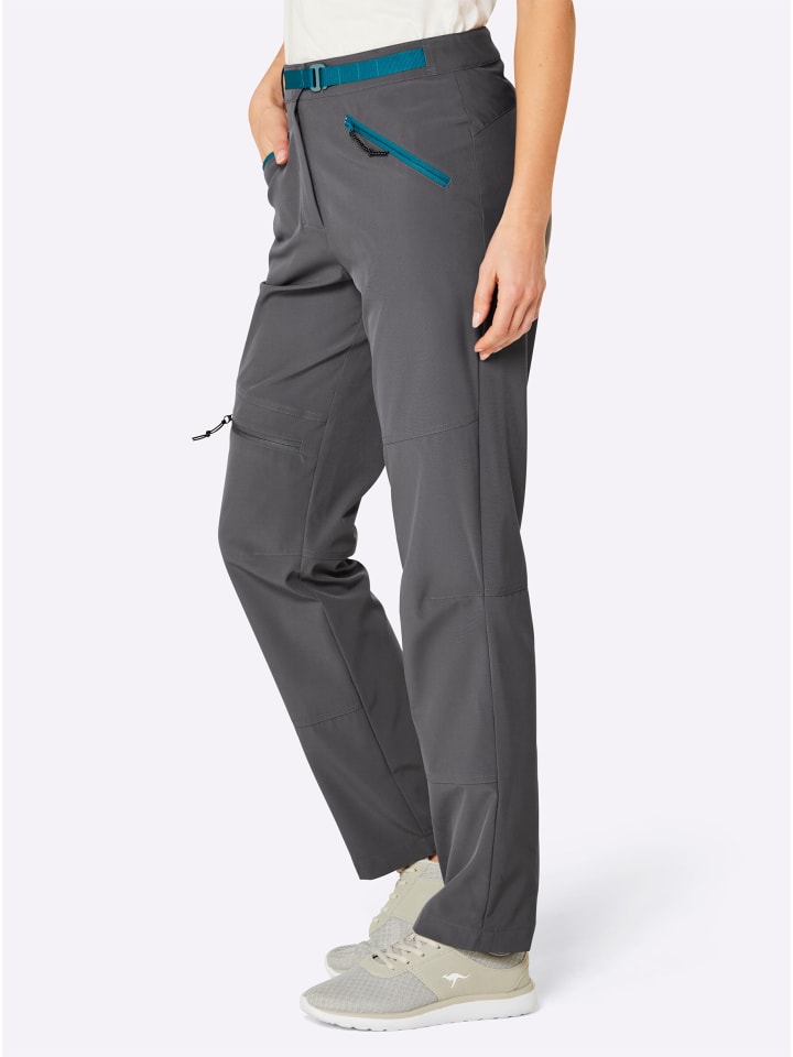 Функциональные брюки цвета антрацит-аквапетроль WITT WEIDEN
Функциональные брюки цвета антрацит-аквапетроль WITT WEIDEN