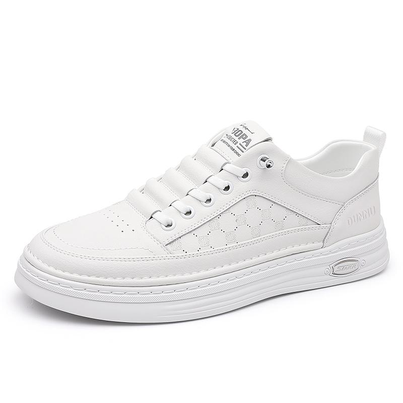 Dunnu Мужские белые устойчивые к истиранию противоскользящие скейтерские кеды, цвет White
Dunnu Мужские белые устойчивые к истиранию противоскользящие скейтерские кеды, цвет White