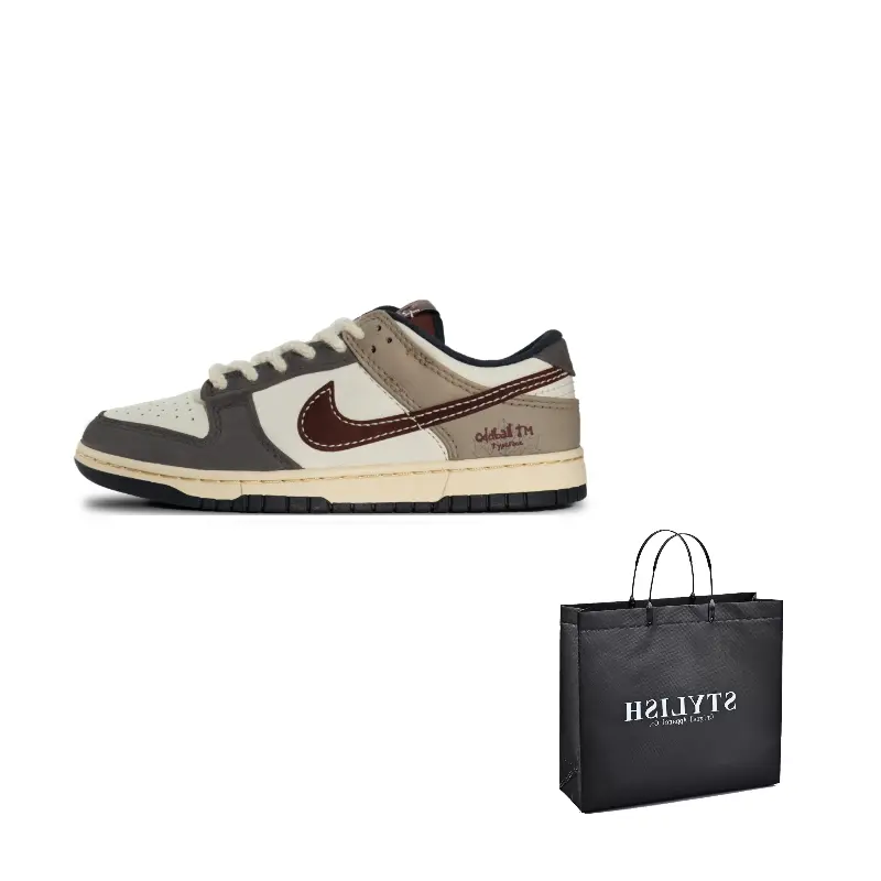 Кроссовки dunk skateboard мужские low top beige Nike, коричневый
Кроссовки dunk skateboard мужские low top beige Nike, коричневый