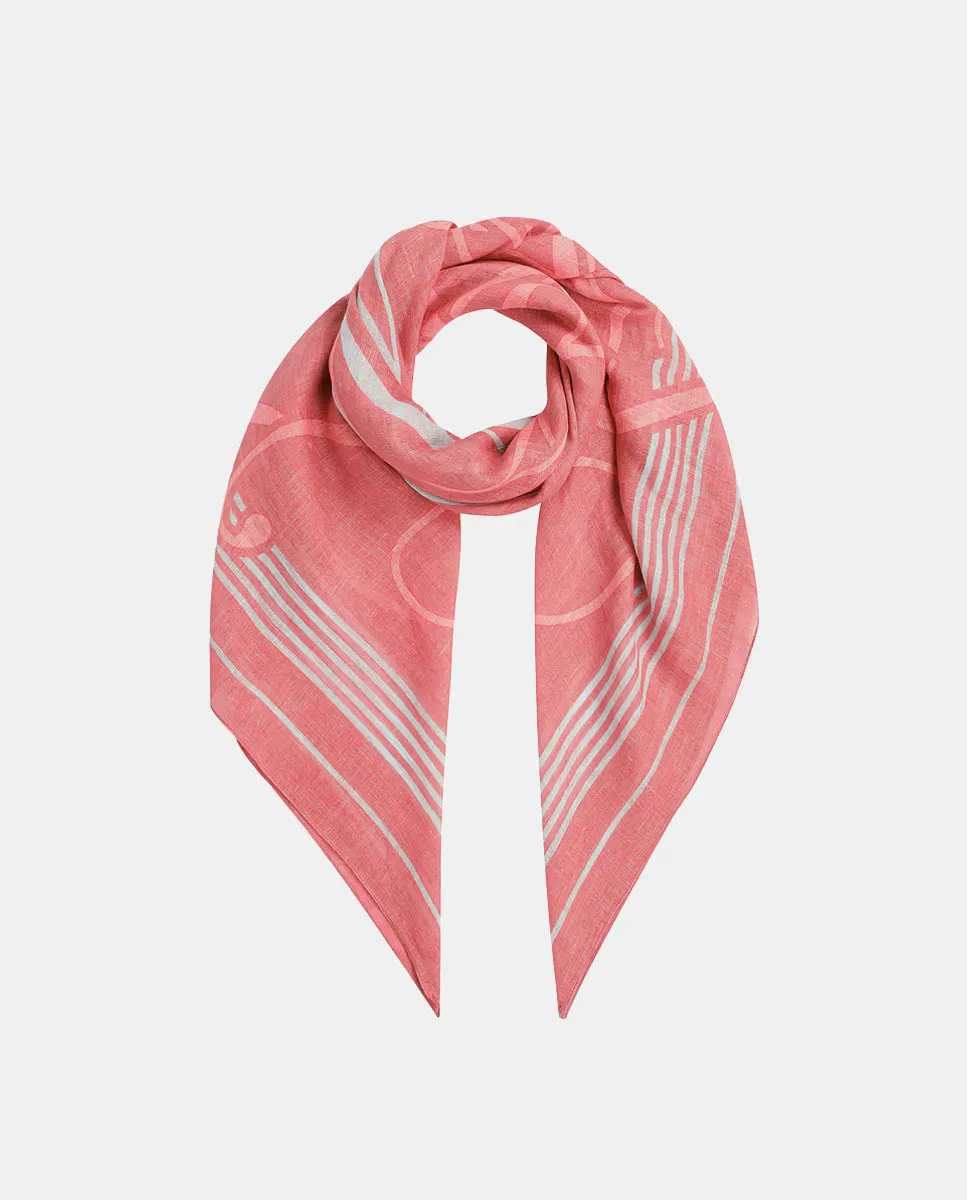 Льняной платок розового цвета Tommy Hilfiger, розовый
Льняной платок розового цвета Tommy Hilfiger, розовый