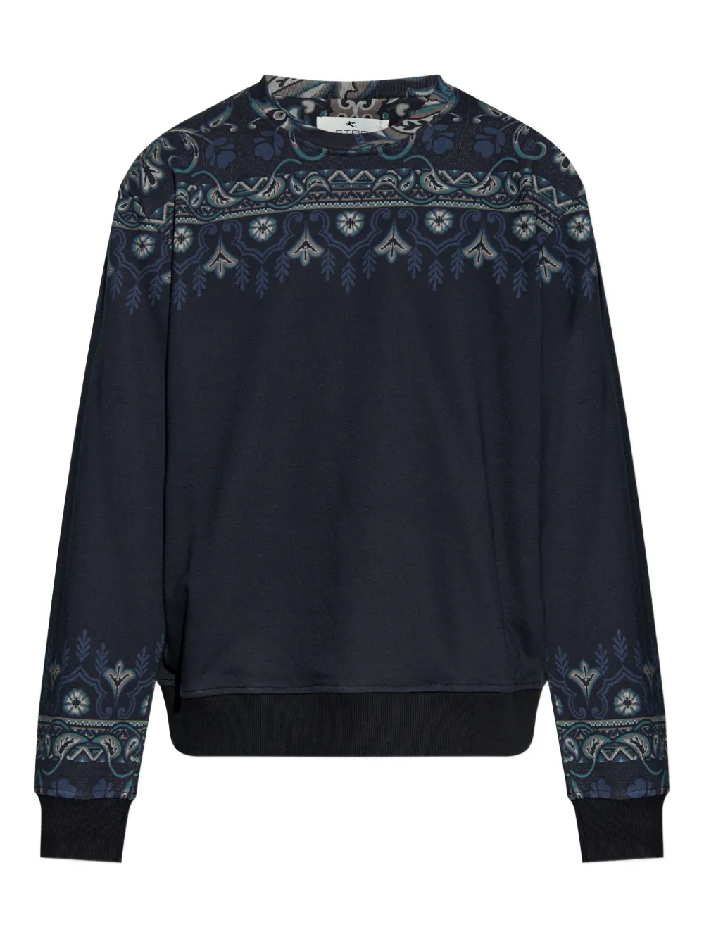 Толстовка с круглым вырезом и принтом пейсли ETRO, синий
Толстовка с круглым вырезом и принтом пейсли ETRO, синий