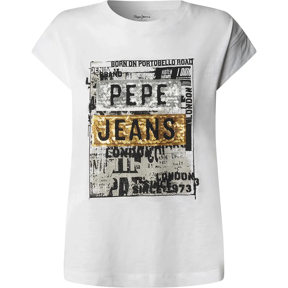 Футболка с коротким рукавом Pepe Jeans Nadira, белый
Футболка с коротким рукавом Pepe Jeans Nadira, белый