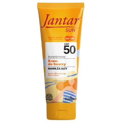 Увлажняющий крем для лица Amber Spf50 50 мл Jantar
Увлажняющий крем для лица Amber Spf50 50 мл Jantar