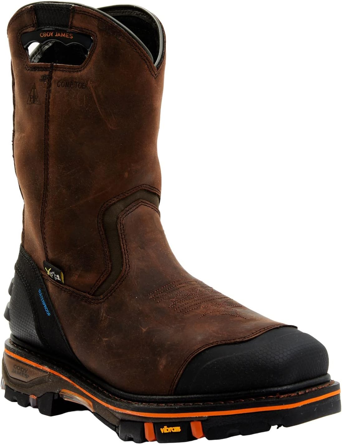 Мужские водонепроницаемые ботинки Cody James Met Guard Western с композитным носком - Bcjcwrpw58, коричневый
Мужские водонепроницаемые ботинки Cody James Met Guard Western с композитным носком - Bcjcwrpw58, коричневый
