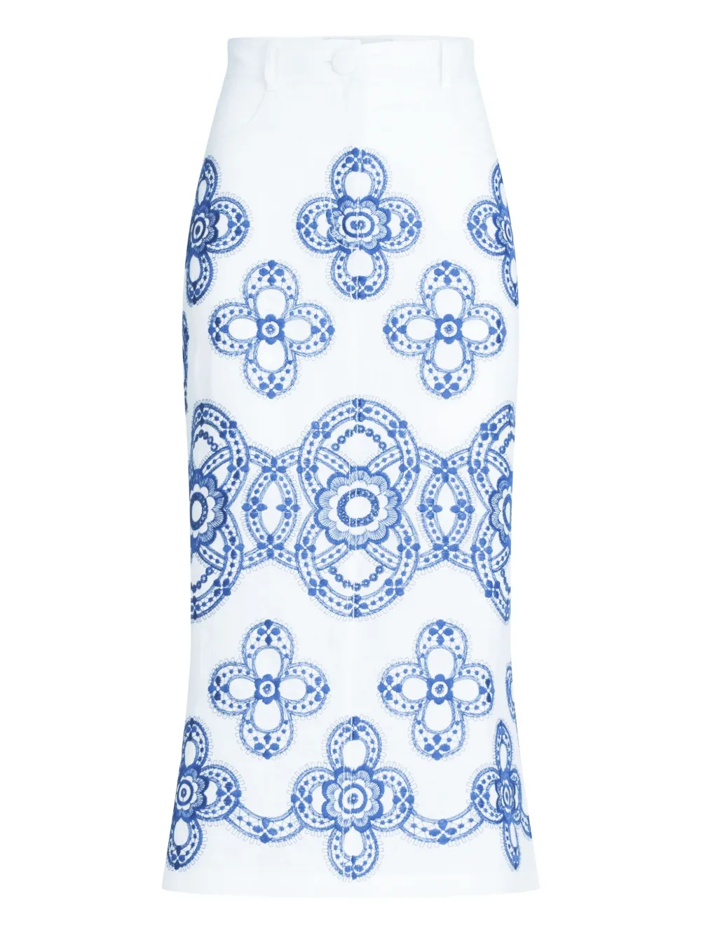 Юбка с цветочной вышивкой Silvia Tcherassi, белый
Юбка с цветочной вышивкой Silvia Tcherassi, белый