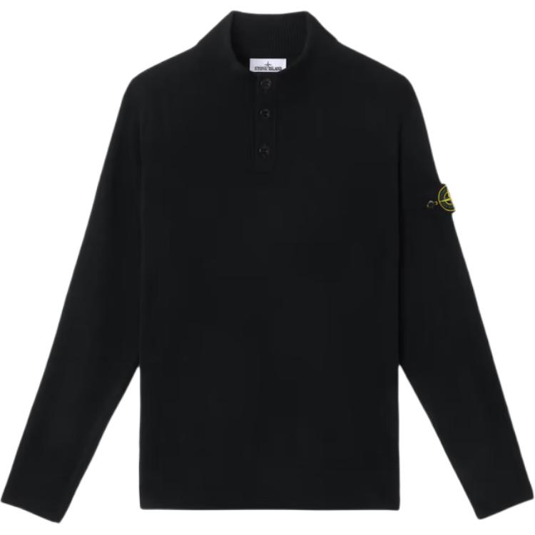 STONE ISLAND Трикотажный свитер мужской черный
STONE ISLAND Трикотажный свитер мужской черный