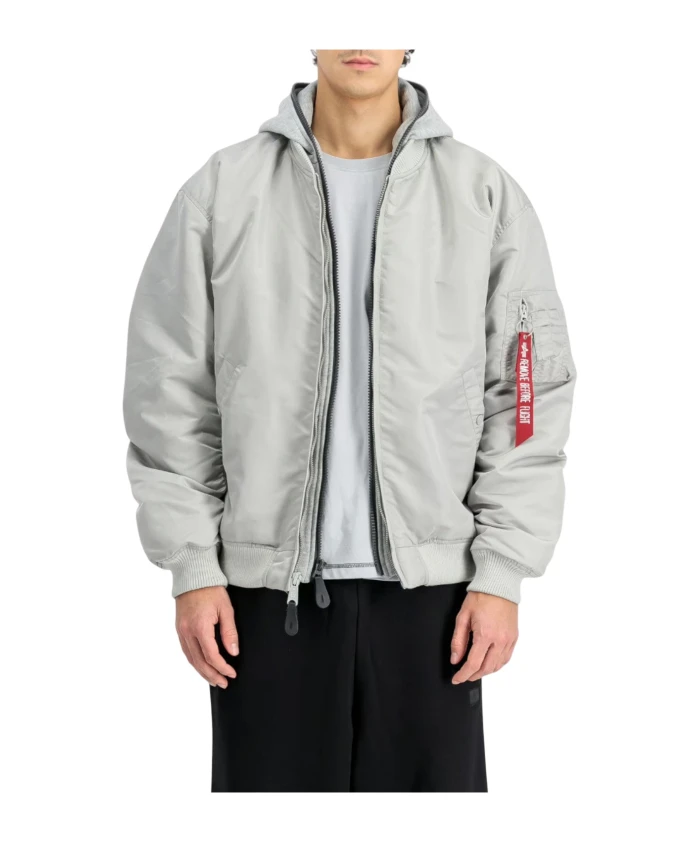 Нейлоновая куртка для полетов Alpha Industries, серый
Нейлоновая куртка для полетов Alpha Industries, серый