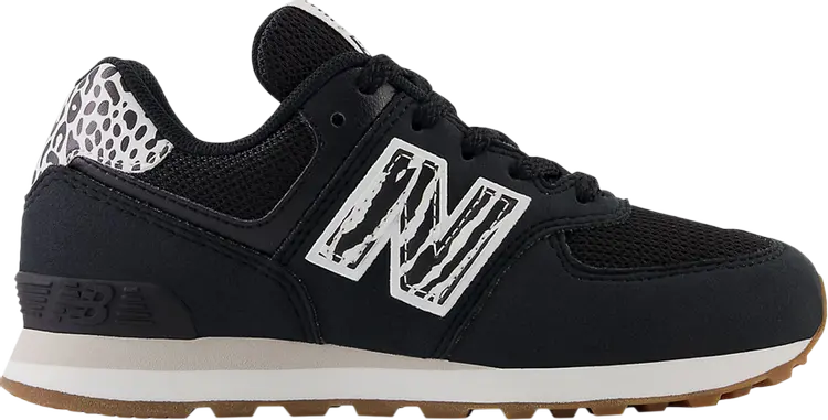 Кроссовки 574 Little Kid Wide 'Animal Print', черный
Кроссовки 574 Little Kid Wide 'Animal Print', черный