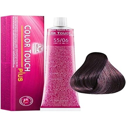 Color Touch Plus Интенсивный светло-коричневый натуральный фиолетовый без аммиака 60 мл, Wella
Color Touch Plus Интенсивный светло-коричневый натуральный фиолетовый без аммиака 60 мл, Wella