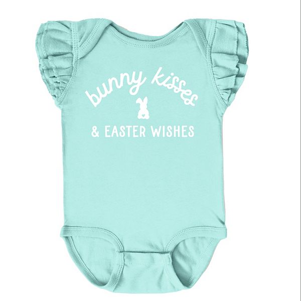 Боди с рукавами-крылышками Bunny Kisses Easter Wishes The Juniper Shop, Seafoam
Боди с рукавами-крылышками Bunny Kisses Easter Wishes The Juniper Shop, Seafoam