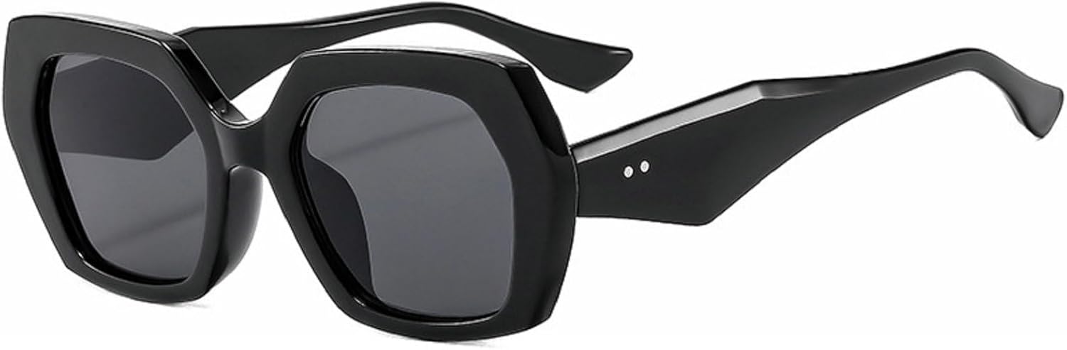 Винтажные солнцезащитные очки квадратной формы для женщин, модные шестиугольные солнцезащитные очки с линзами цвета океана, защита от УФ-излучения UV400, мужские солнцезащитные очки с заклепками QZ856-3873 Melrose, Black
Винтажные солнцезащитные очки квадратной формы для женщин, модные шестиугольные солнцезащитные очки с линзами цвета океана, защита от УФ-излучения UV400, мужские солнцезащитные очки с заклепками QZ856-3873 Melrose, Black