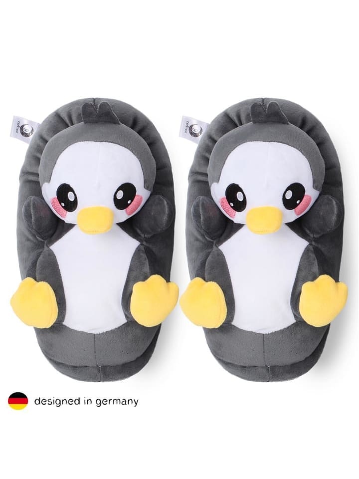 Тапочки Corimori, черный/белый 
Тапочки Corimori, черный/белый