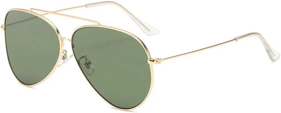 Очки с вогнутой металлической оправой для мужчин и женщин, модные солнцезащитные очки для вождения, защита от УФ-излучения, очки с двойной оправой MTZJH, Gold Green
Очки с вогнутой металлической оправой для мужчин и женщин, модные солнцезащитные очки для вождения, защита от УФ-излучения, очки с двойной оправой MTZJH, Gold Green