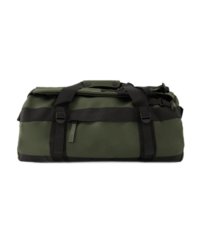 Небольшая зеленая синтетическая сумка с двумя ручками. Rains, зеленый
Небольшая зеленая синтетическая сумка с двумя ручками. Rains, зеленый