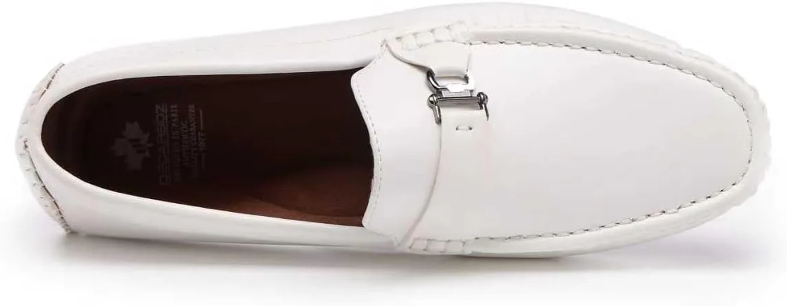 Мужские повседневные лоферы DECARSDZ Penny, обувь без шнурков для вождения и прогулок, белый
Мужские повседневные лоферы DECARSDZ Penny, обувь без шнурков для вождения и прогулок, белый