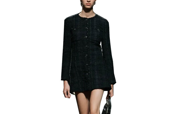 Куртка женская Chanel на больших пуговицах, черный
Куртка женская Chanel на больших пуговицах, черный