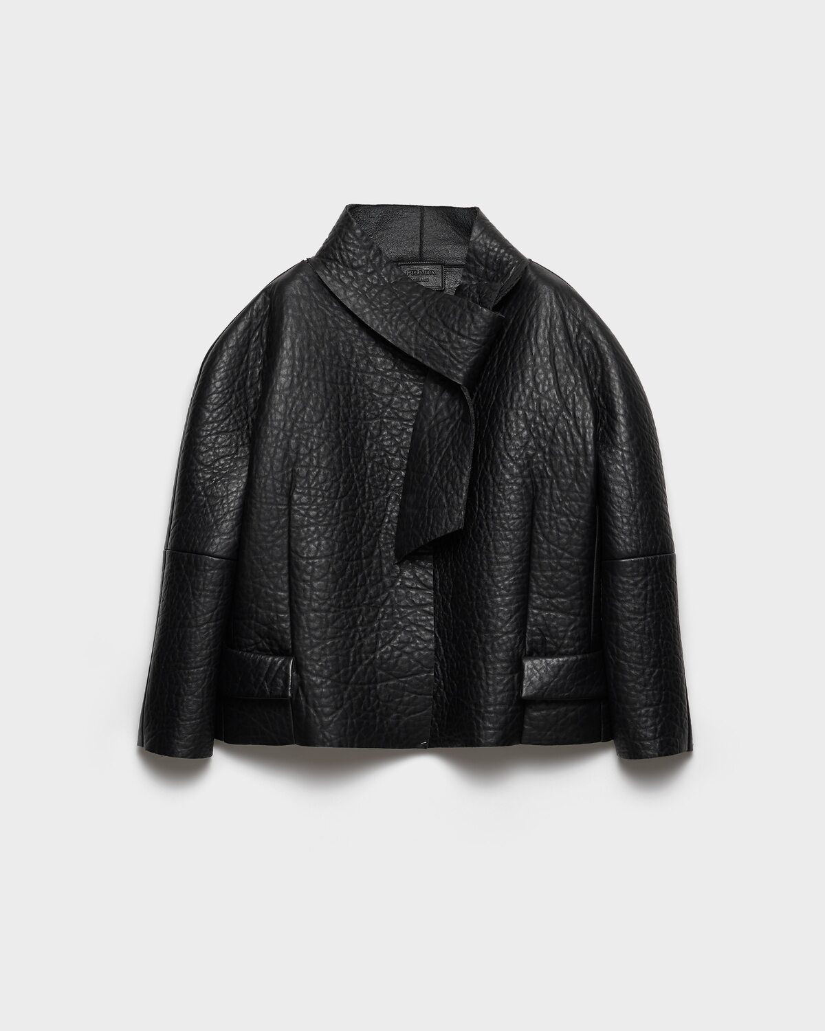 Куртка из склеенной наппы Prada, черный
Куртка из склеенной наппы Prada, черный