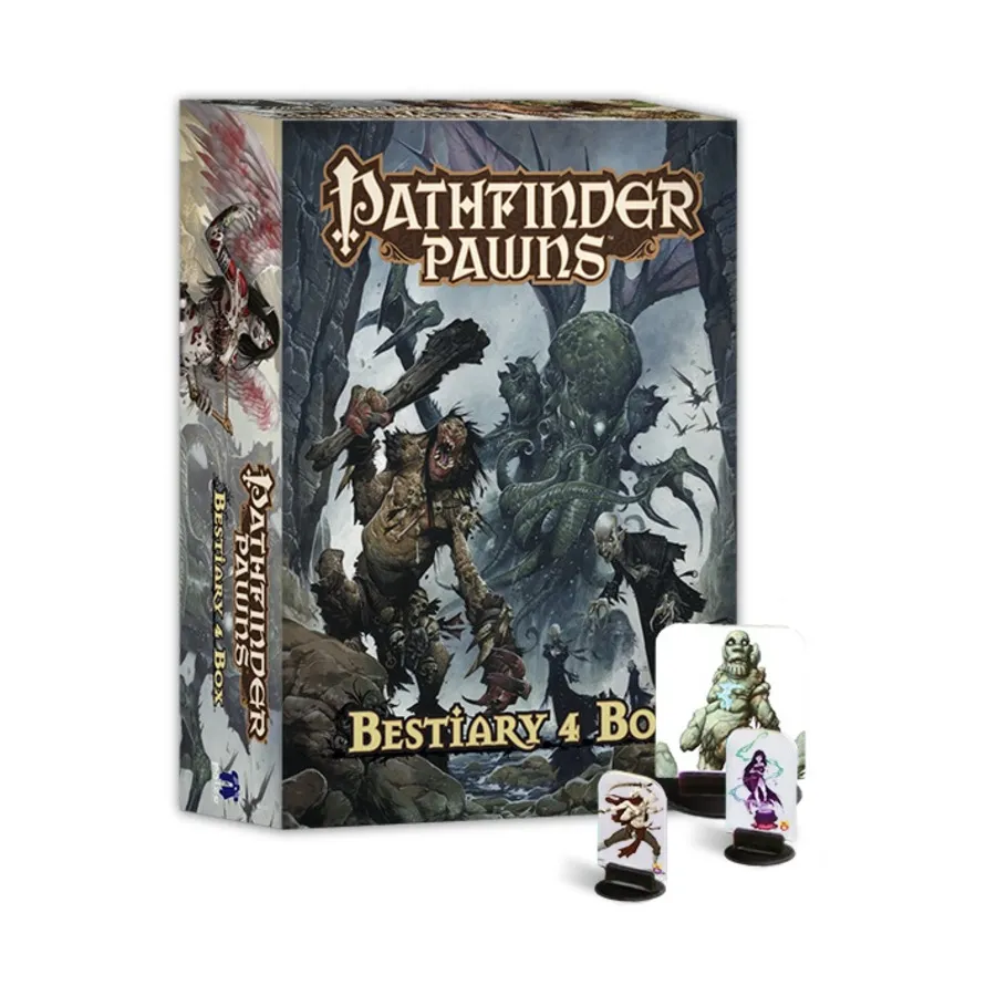 Бокс-сет Bestiary 4 Box, Pathfinder Roleplaying Game (1st Edition) - Pawns
Бокс-сет Bestiary 4 Box, Pathfinder Roleplaying Game (1st Edition) - Pawns