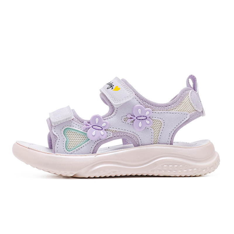 Детские противоскользящие дышащие сандалии на низком ходу BOBDOG, фиолетовый
Детские противоскользящие дышащие сандалии на низком ходу BOBDOG, фиолетовый