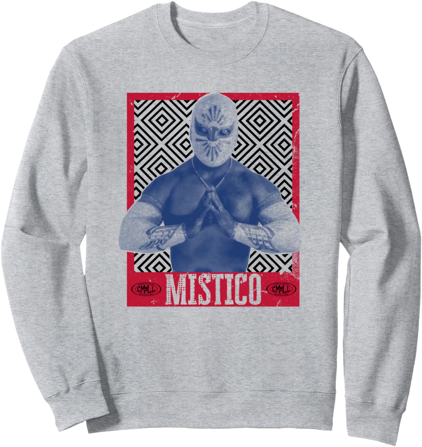 Мистико, мексиканский лучадор. Идеально подходит для мужчин и женщин. Толстовка Cmll, серый
Мистико, мексиканский лучадор. Идеально подходит для мужчин и женщин. Толстовка Cmll, серый