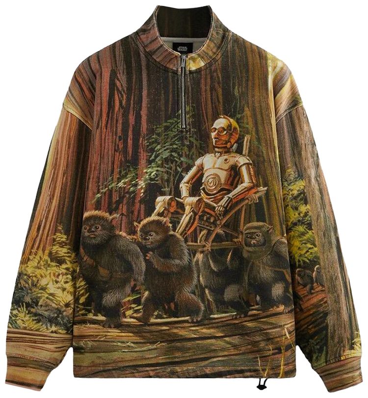 Толстовка Kith x STAR WARS King C-3Po Quarter Zip, мультиколор
Толстовка Kith x STAR WARS King C-3Po Quarter Zip, мультиколор