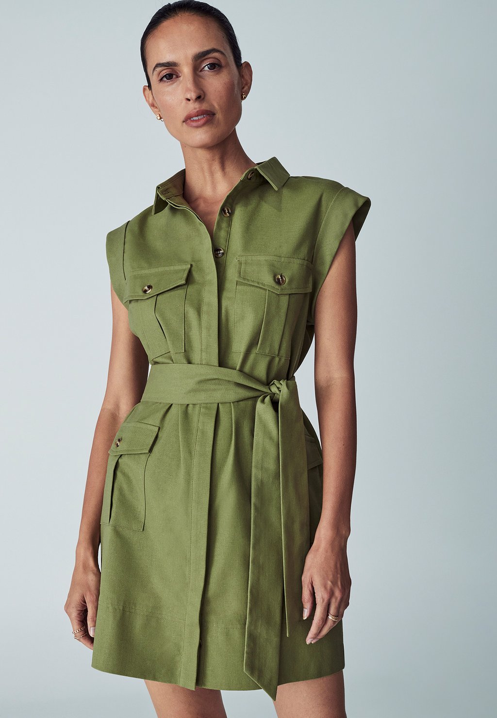 Платье-рубашка WILLA, зеленый
Платье-рубашка WILLA, зеленый